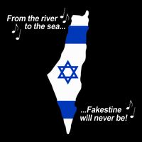 From The River To The Sea Fakestine Will Never Be Israel City Backpack