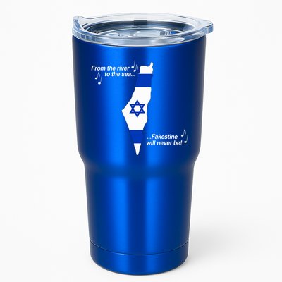 From The River To The Sea Fakestine Will Never Be Israel Tumbler