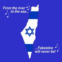 From The River To The Sea Fakestine Will Never Be Israel Womens T-Shirt