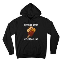 Funny Tonsil Removal Surgery Recovery Gift Tonsillectomy Pug Hoodie