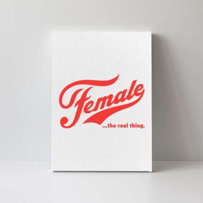 Female The Real Thing Canvas