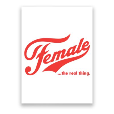 Female The Real Thing Poster