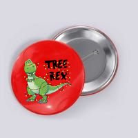 Festive Tree Rex Dinosaur T Rex Christmas Lights Button