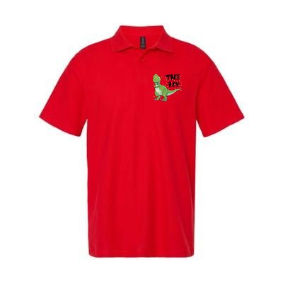 Festive Tree Rex Dinosaur T Rex Christmas Lights Polo