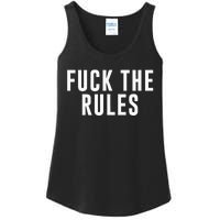 Fuck The Rules Ladies Essential Tank