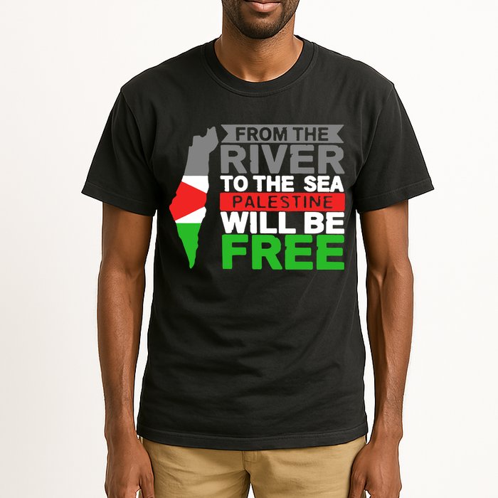 From The River To The Sea Palestine Will Be Free Tall T-Shirt