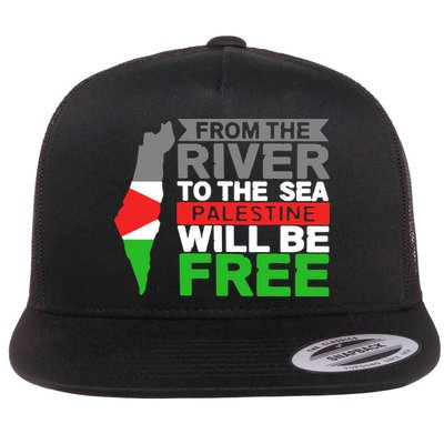 From The River To The Sea Palestine Will Be Free Flatbill Hat