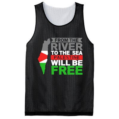 From The River To The Sea Palestine Will Be Free Mesh Reversible Basketball Jersey Tank