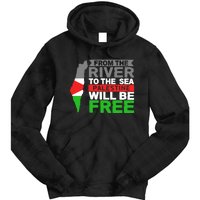 From The River To The Sea Palestine Will Be Free Tie Dye Hoodie