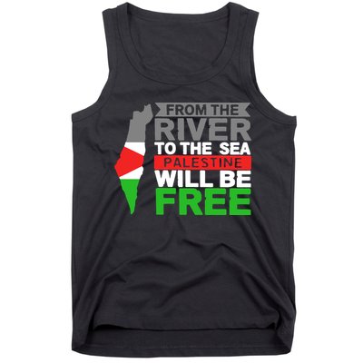 From The River To The Sea Palestine Will Be Free Tank Top