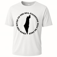 From The River To The Sea Palestine Will Be Free Cooling Performance Crew T-Shirt