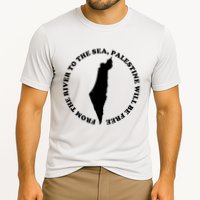 From The River To The Sea Palestine Will Be Free Cooling Performance Crew T-Shirt