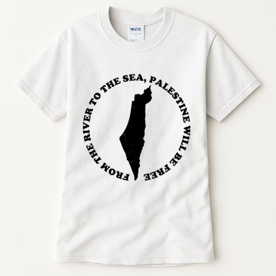 From The River To The Sea Palestine Will Be Free Tall T-Shirt