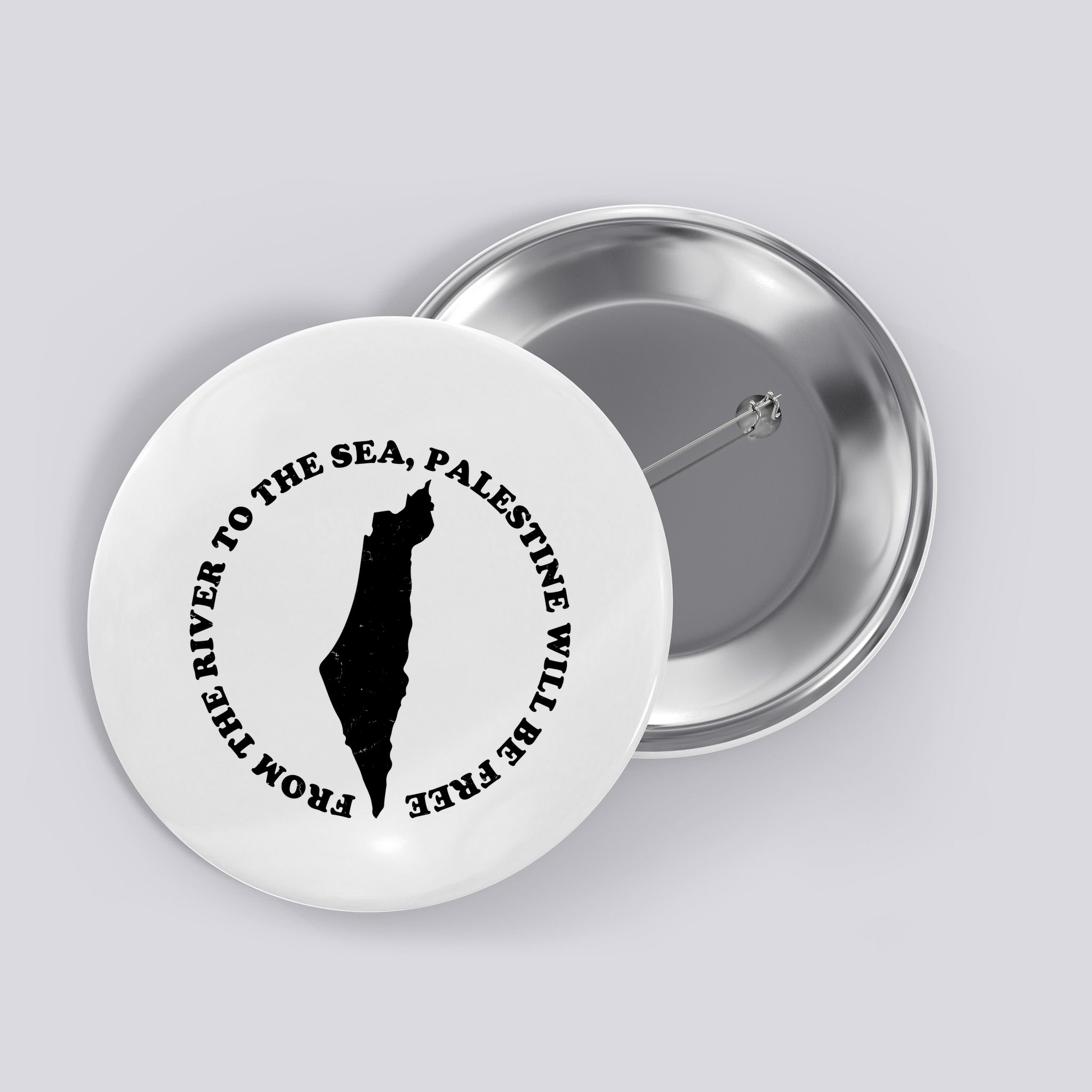 From The River To The Sea Palestine Will Be Free Button