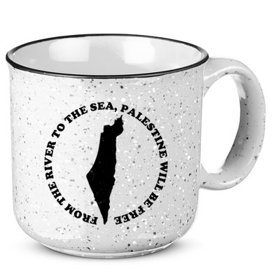 From The River To The Sea Palestine Will Be Free 15oz Campfire Ceramic Mug