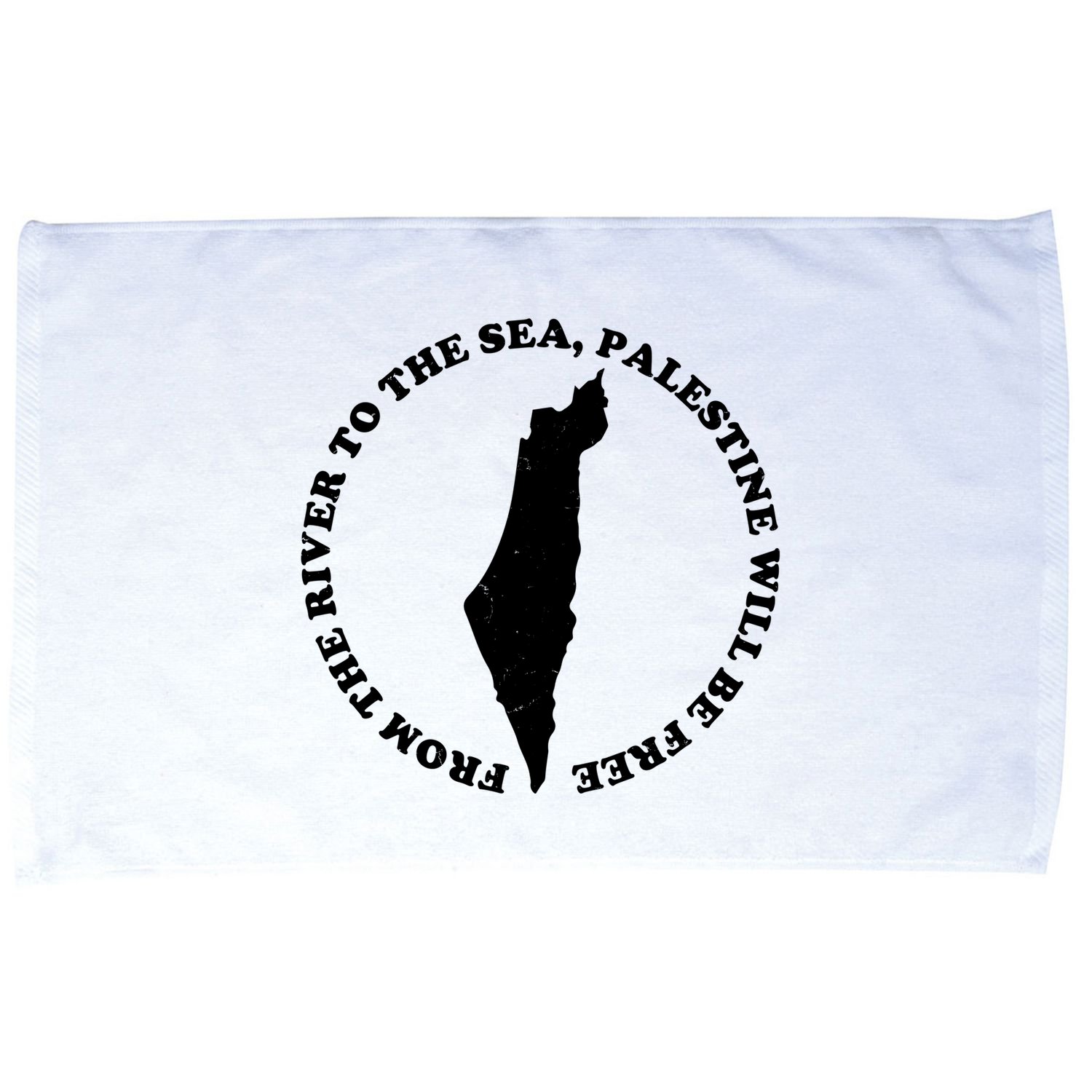 From The River To The Sea Palestine Will Be Free Microfiber Hand Towel