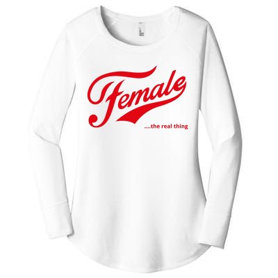 Female The Real Thing Women's Perfect Tri Tunic Long Sleeve Shirt