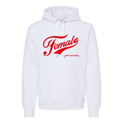 Female The Real Thing Premium Hoodie