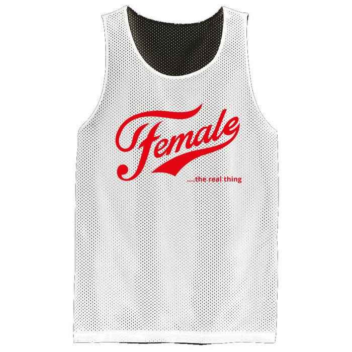 Female The Real Thing Mesh Reversible Basketball Jersey Tank