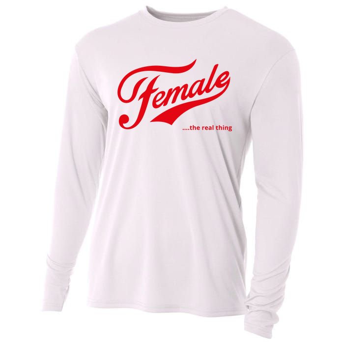 Female The Real Thing Cooling Performance Long Sleeve Crew