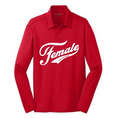 Female The Real Thing Silk Touch Performance Long Sleeve Polo