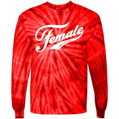 Female The Real Thing Tie-Dye Long Sleeve Shirt