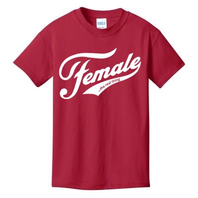 Female The Real Thing Kids T-Shirt