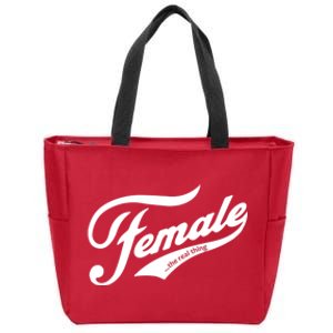 Female The Real Thing Zip Tote Bag