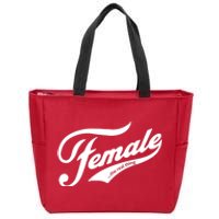 Female The Real Thing Zip Tote Bag