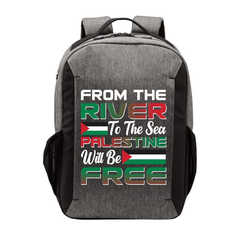 From The River To The Sea Palestine Will Be Free Vector Backpack