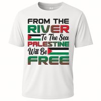 From The River To The Sea Palestine Will Be Free Cooling Performance Crew T-Shirt
