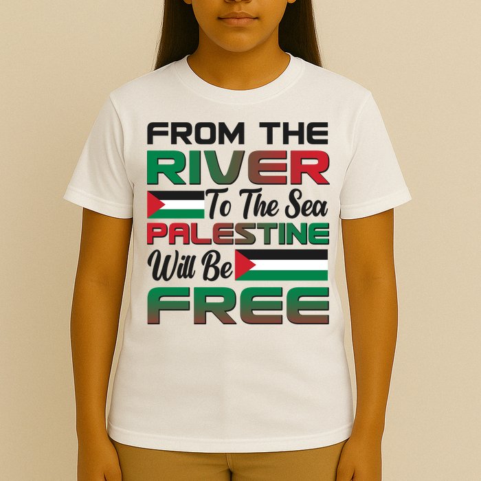 From The River To The Sea Palestine Will Be Free T-Shirt
