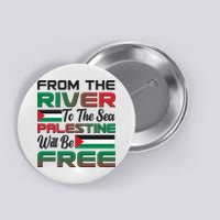 From The River To The Sea Palestine Will Be Free Button