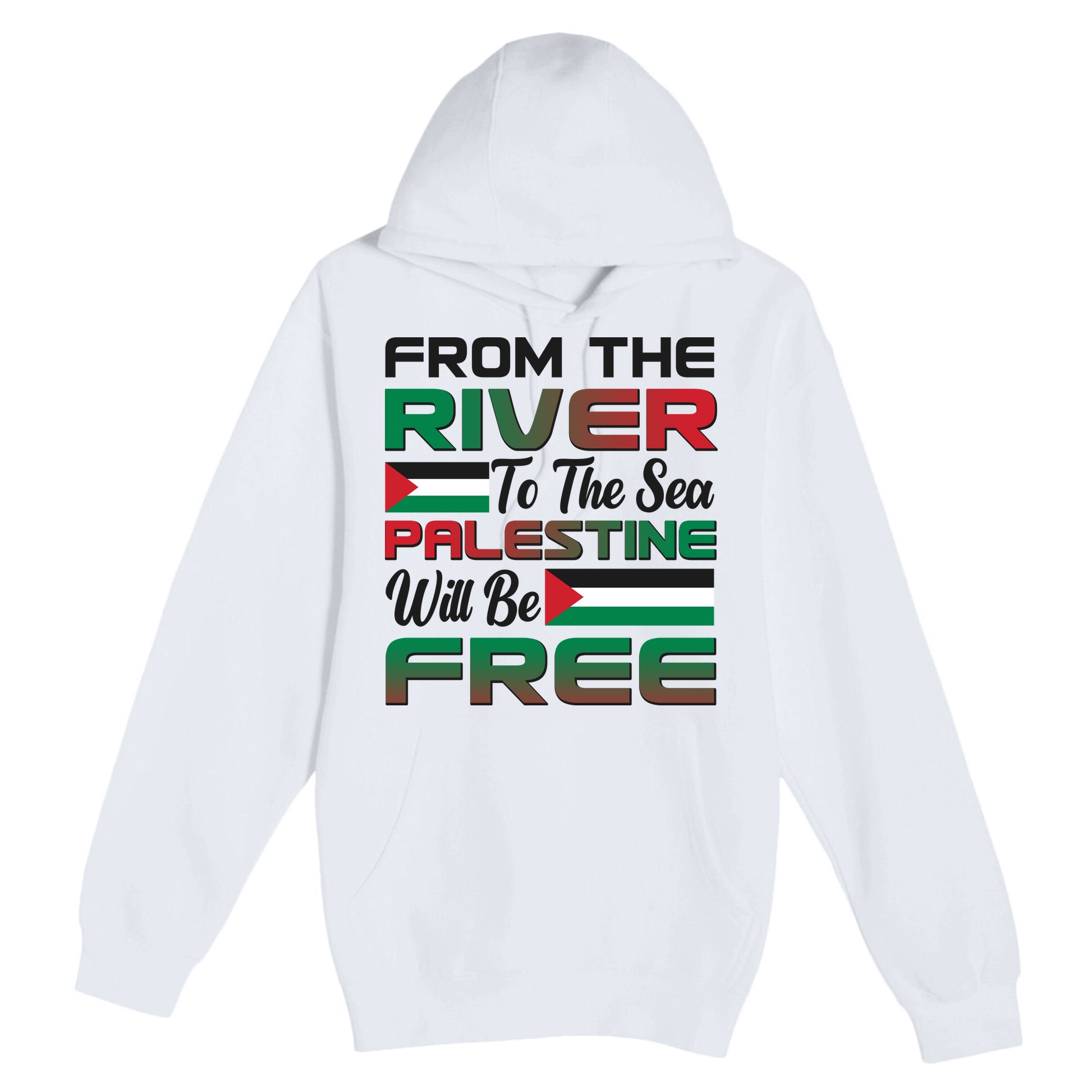 From The River To The Sea Palestine Will Be Free Premium Pullover Hoodie