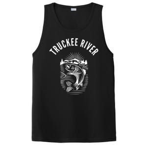 Funny Truckee River California Fishing Fly Fishing PosiCharge Competitor Tank