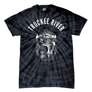 Funny Truckee River California Fishing Fly Fishing Tie-Dye T-Shirt