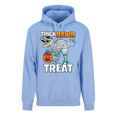 Funny Trick Rawr Treat Dinosaur Pumpkin Candy Trex Halloween Meaningful Gift Unisex Surf Hoodie