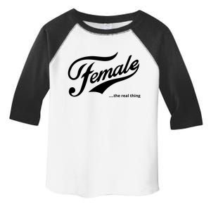 Female The Real Thing Toddler Fine Jersey T-Shirt