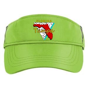 Florida Tampa Retro Adult Drive Performance Visor