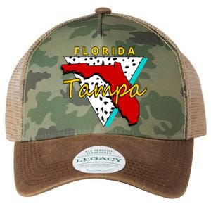 Florida Tampa Retro Legacy Tie Dye Trucker Hat