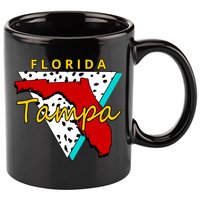 Florida Tampa Retro 11oz C Handle Ceramic Mug