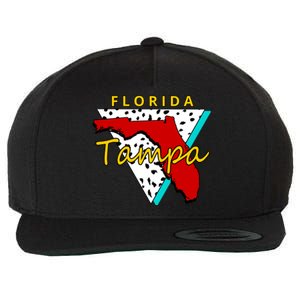 Florida Tampa Retro Wool Snapback Cap