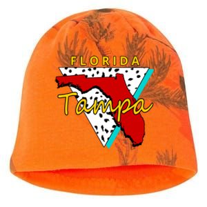 Florida Tampa Retro Kati - Camo Knit Beanie