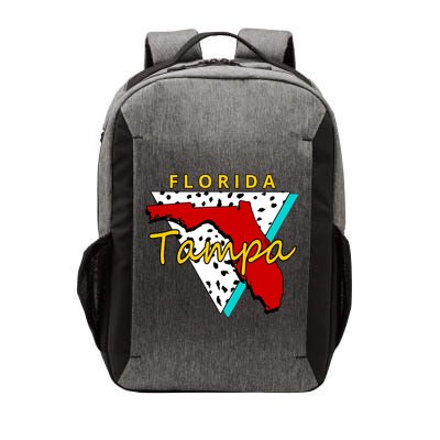 Florida Tampa Retro Vector Backpack