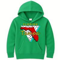 Florida Tampa Retro Kids Hoodie