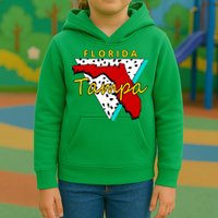 Florida Tampa Retro Kids Hoodie