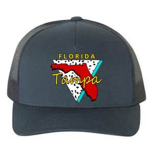 Florida Tampa Retro Yupoong Adult 5-Panel Trucker Hat