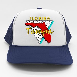 Florida Tampa Retro Trucker Hat