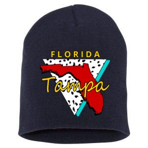 Florida Tampa Retro Short Acrylic Beanie