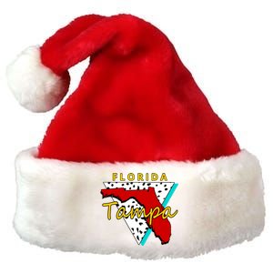 Florida Tampa Retro Premium Christmas Santa Hat